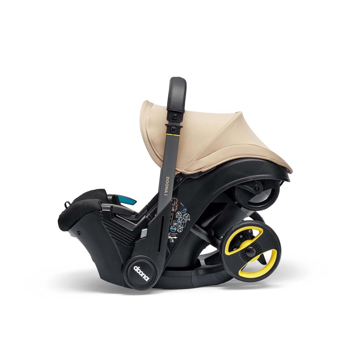 Doona i Car Seat & Stroller + ISOFIX Base - Sahara Sand - For Your Little One