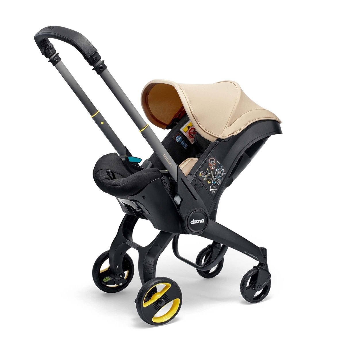 Doona i Car Seat & Stroller + ISOFIX Base - Sahara Sand - For Your Little One