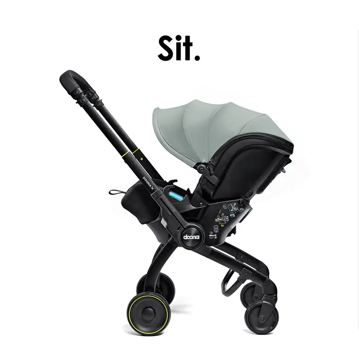 Doona X infant Car Seat & Stroller And Base - Dusty Sage - For Your Little One