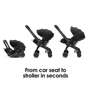 Doona X infant Car Seat & Stroller And Base - Nitro Black - For Your Little One