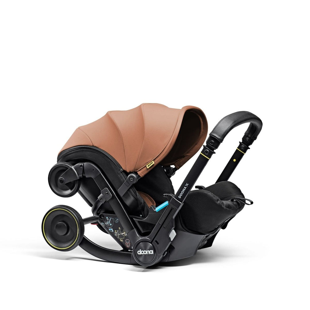 Doona X infant Car Seat & Stroller - Terracotta - For Your Little One