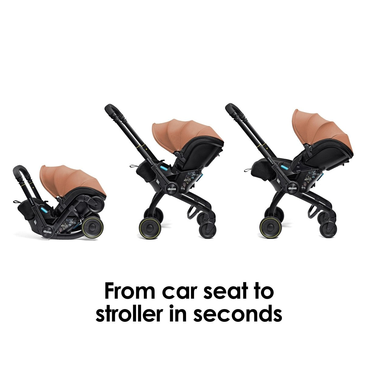 doona 3 in 1 stroller Doona X Car Seat & Stroller Terracotta - 3 Recline Positions