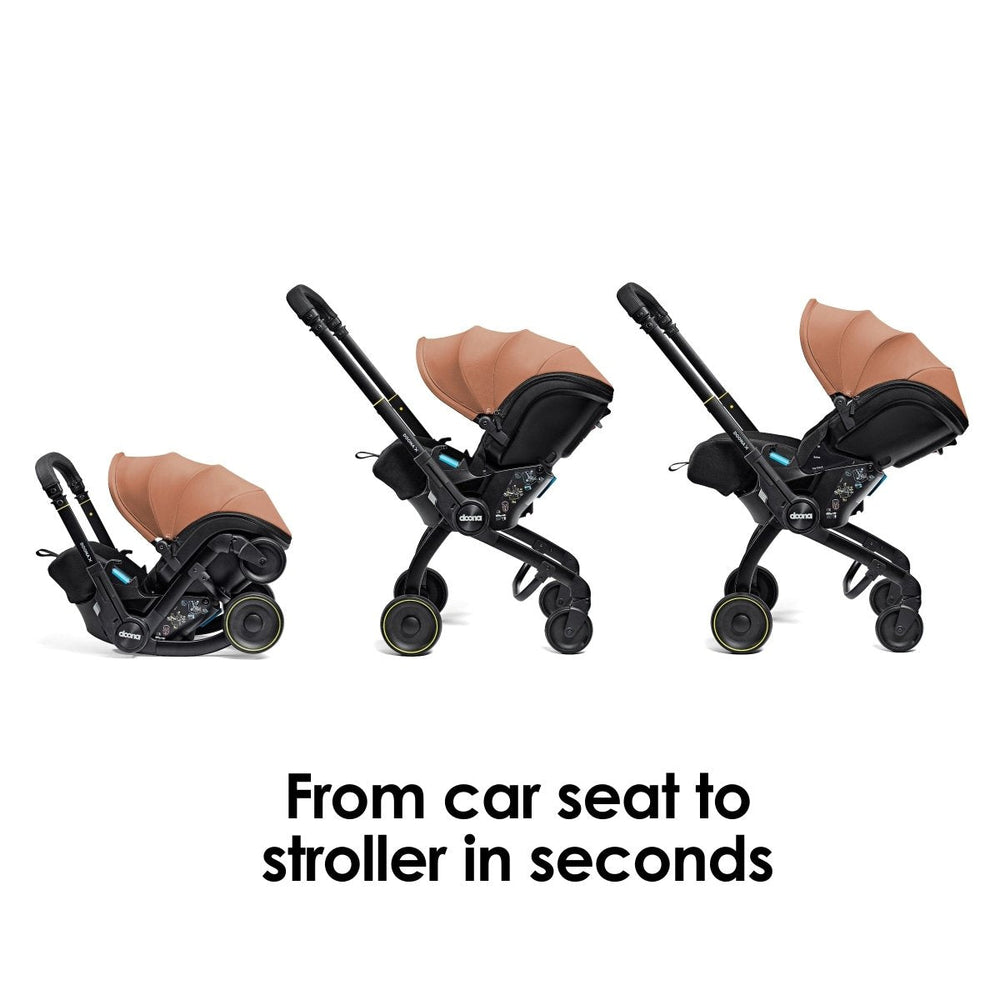 Doona X infant Car Seat & Stroller - Terracotta - For Your Little One