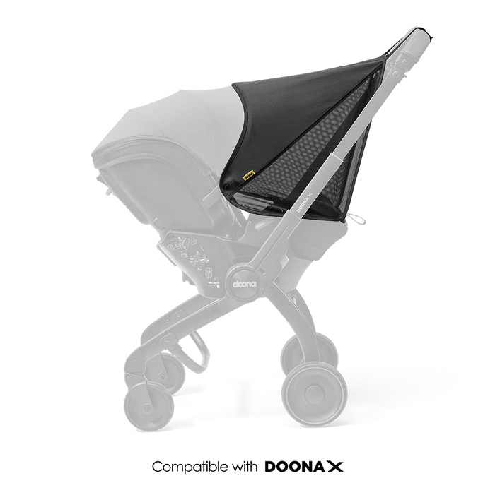 Doona X Sunshade Extension - Black - For Your Little One