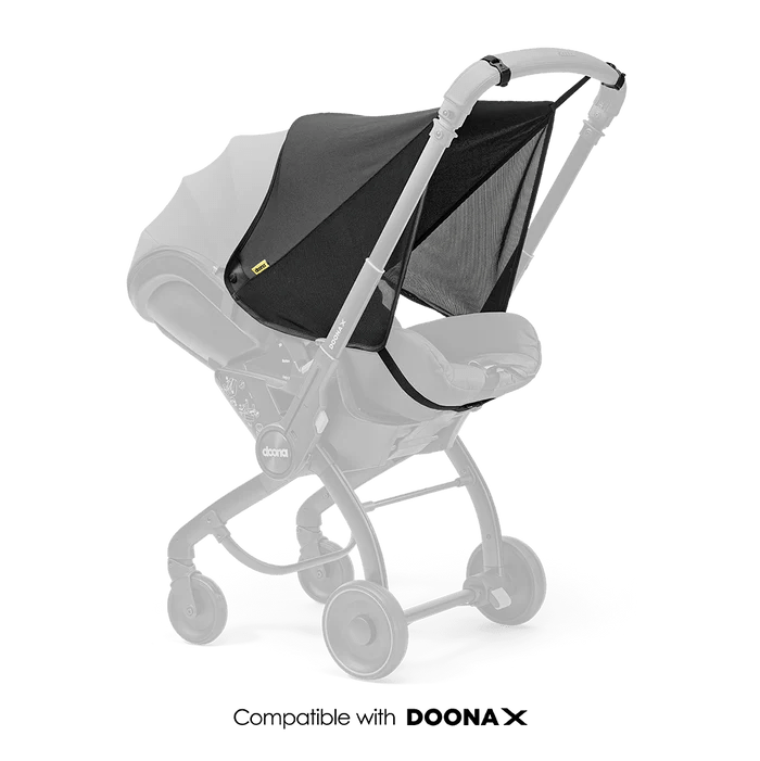 Doona X Sunshade Extension - Black - For Your Little One