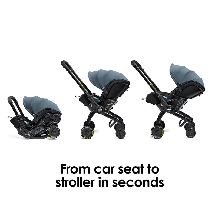Doona X infant Car Seat & Stroller - Ocean Blue -  | For Your Little One