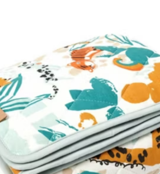 Tutti Bambini Cot/Cot Bed Coverlet - Run Wild - Clearance