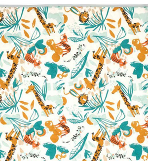 Tutti Bambini Cot/Cot Bed Coverlet - Run Wild - Clearance
