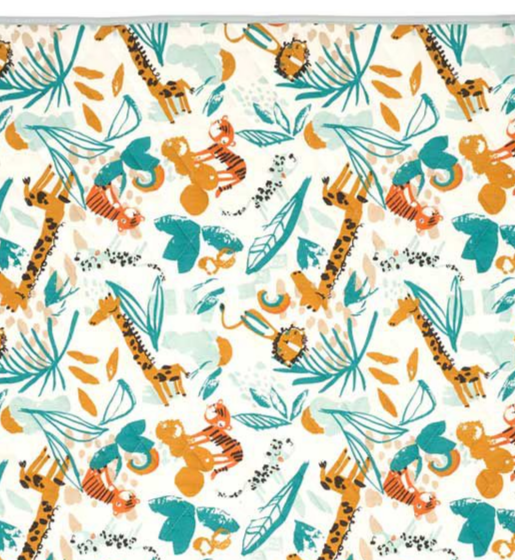 Tutti Bambini Cot/Cot Bed Coverlet - Run Wild - Clearance