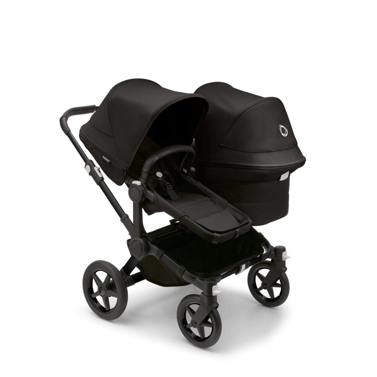 Bugaboo Donkey 5 Twin Complete Pushchair - Black/Midnight Black - For Your Little One