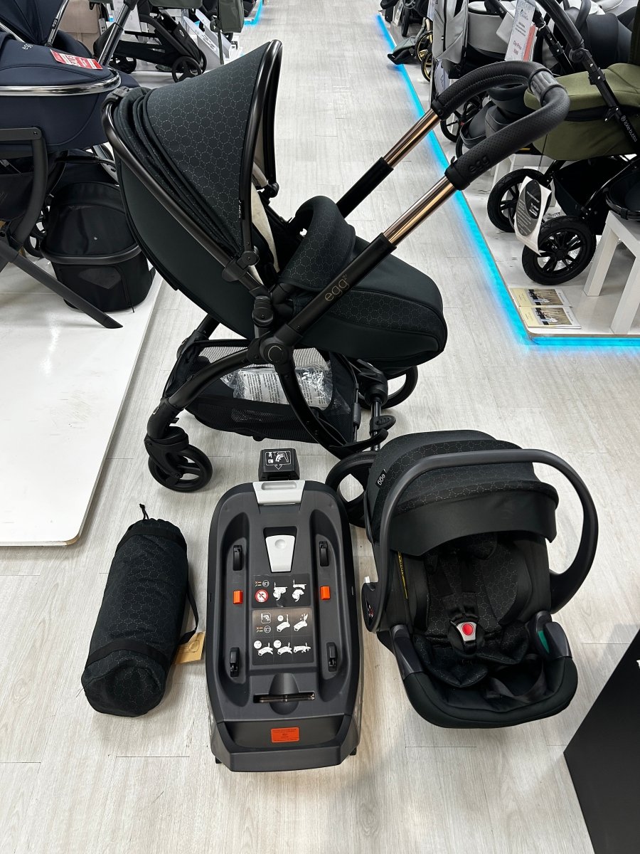 Egg® 2 Luxury Shell i - Size Special Edition Travel System Bundle - Black Geo (Showroom Display) (Clearance) - For Your Little One