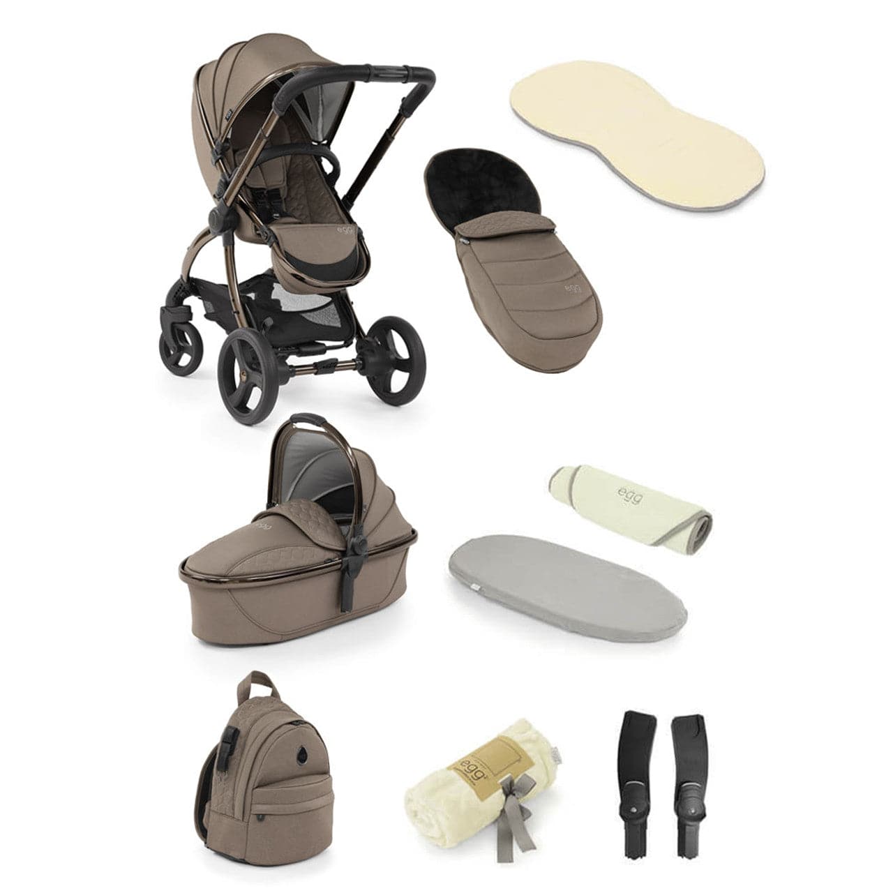 Egg® 2 Snuggle Pushchair Package - Mink - For Your Little One