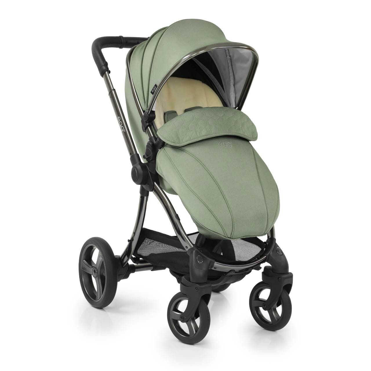Egg® 2 Luxury Shell i-Size Bundle - Seagrass -  | For Your Little One