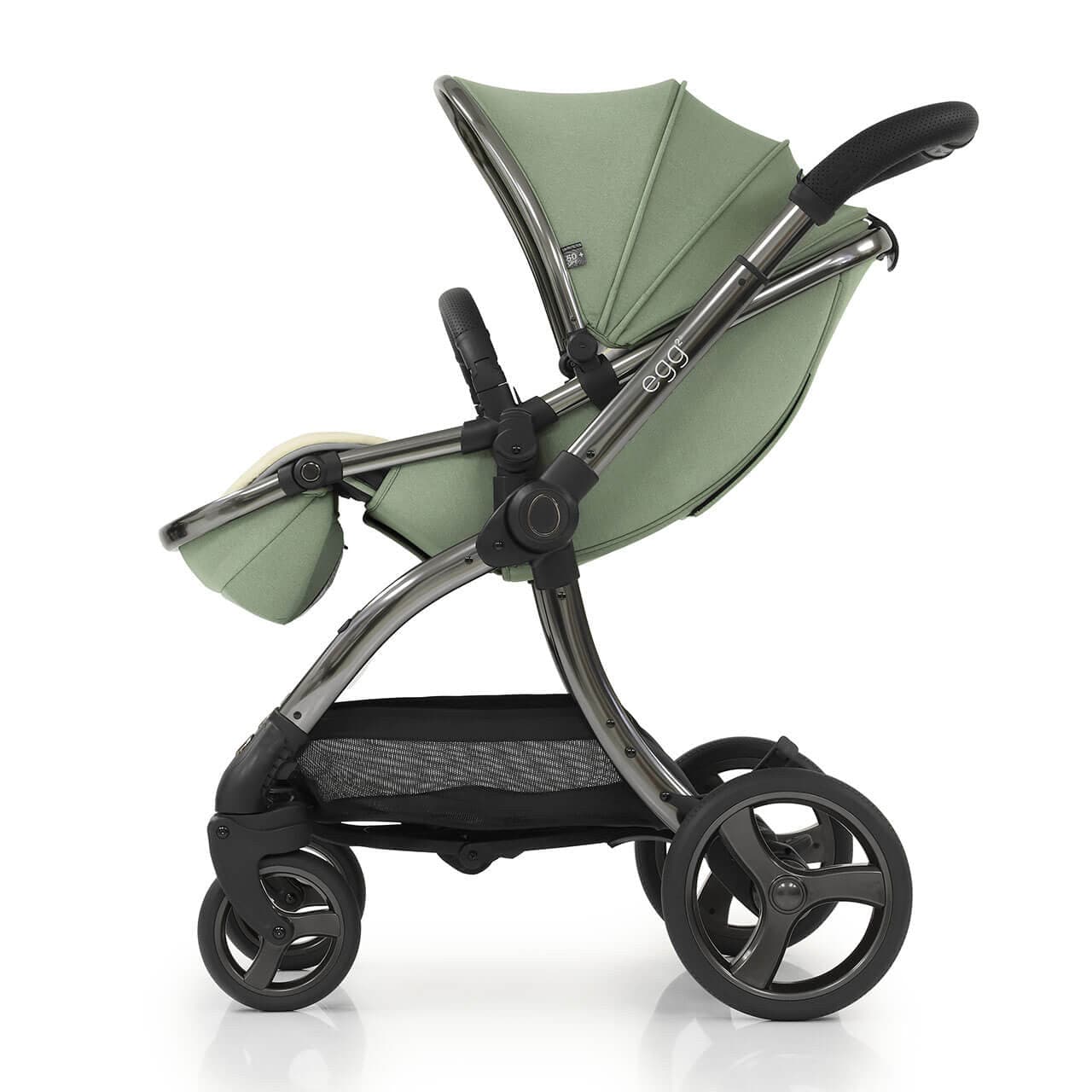 Egg® 2 Luxury Shell i-Size Bundle - Seagrass -  | For Your Little One