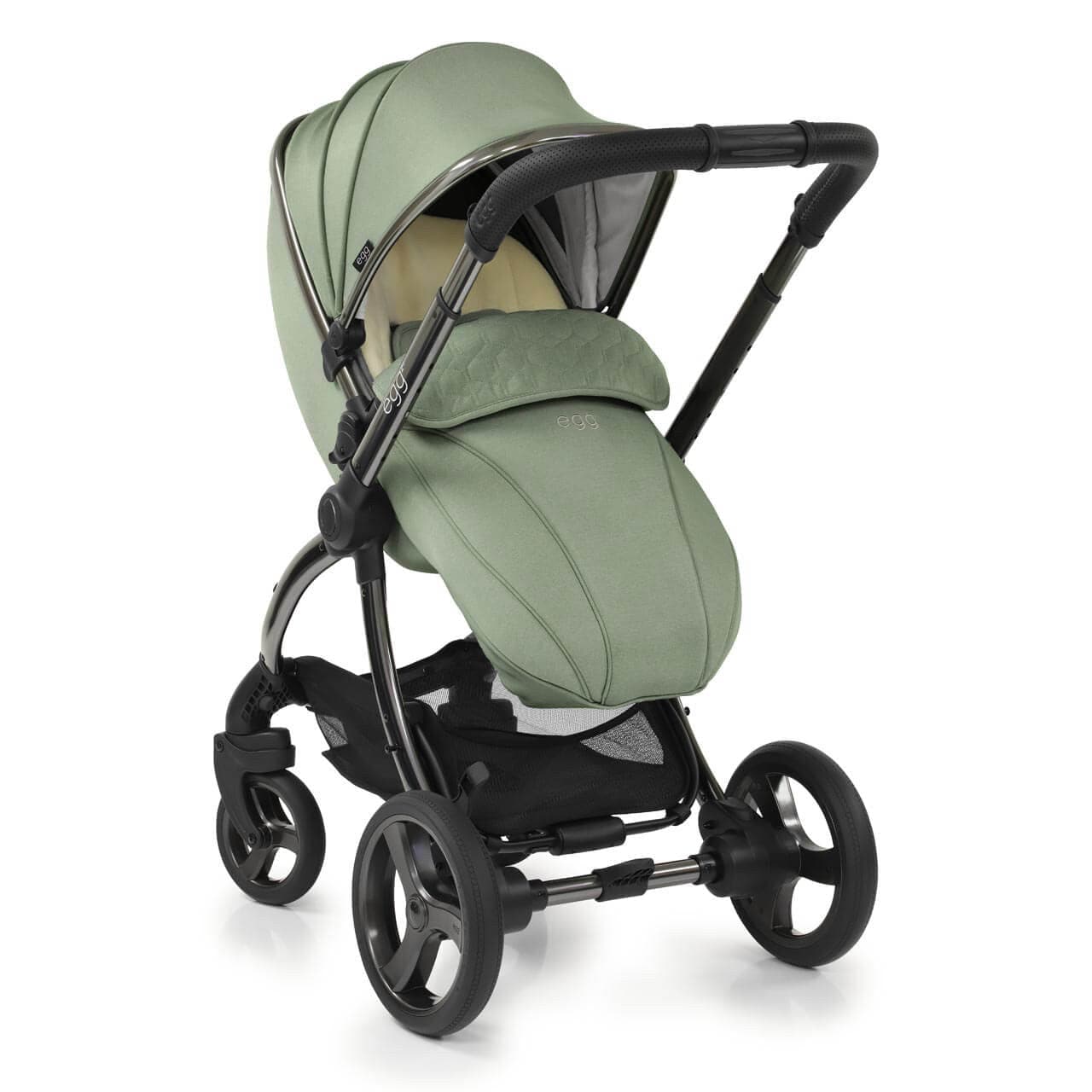 Egg® 2 Luxury Shell i-Size Bundle - Seagrass -  | For Your Little One