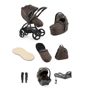 Egg® 3 Luxury Shell i - Size Travel System Bundle - Chocolate Velvet - For Your Little One