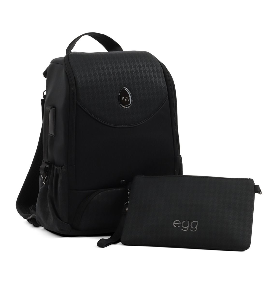 Egg® 3 Luxury Shell i - Size Travel System Bundle - Houndstooth Black - For Your Little One