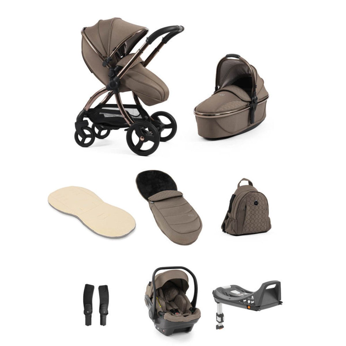 Egg® 3 Luxury Shell i - Size Travel System Bundle - Mink - For Your Little One