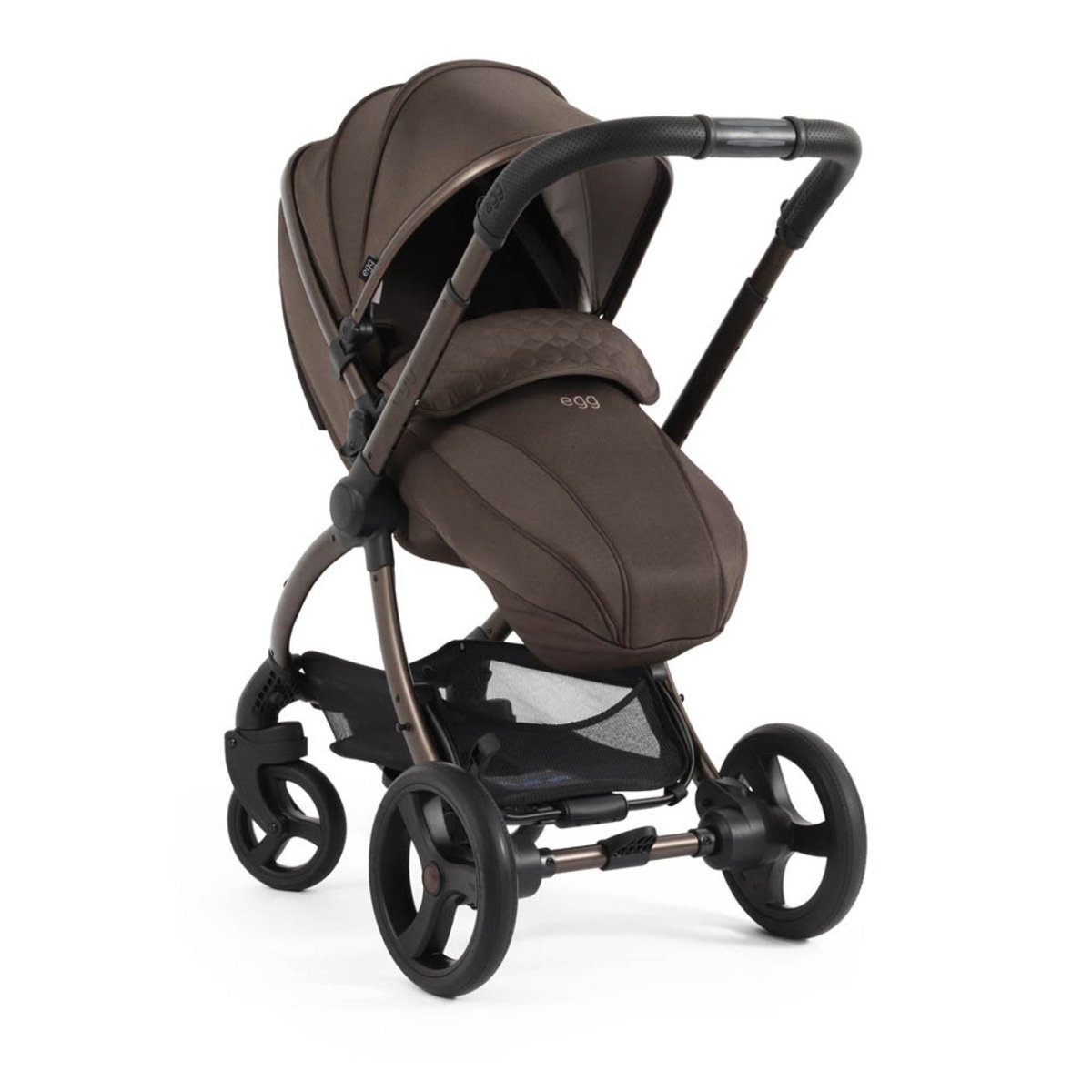 Egg® 3 Pushchair + Carrycot 2 in 1 Pram - Chocolate Velvet - For Your Little One