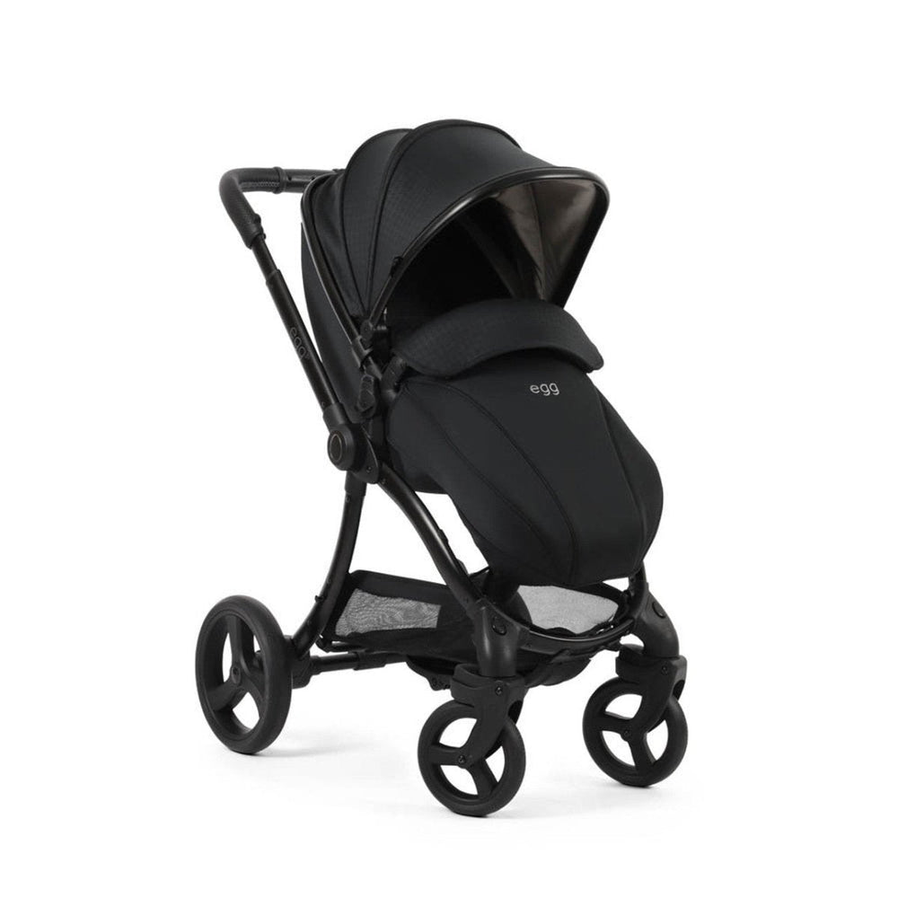 Egg® 3 Pushchair + Carrycot 2 in 1 Pram Special Edition - Houndstooth Black - For Your Little One