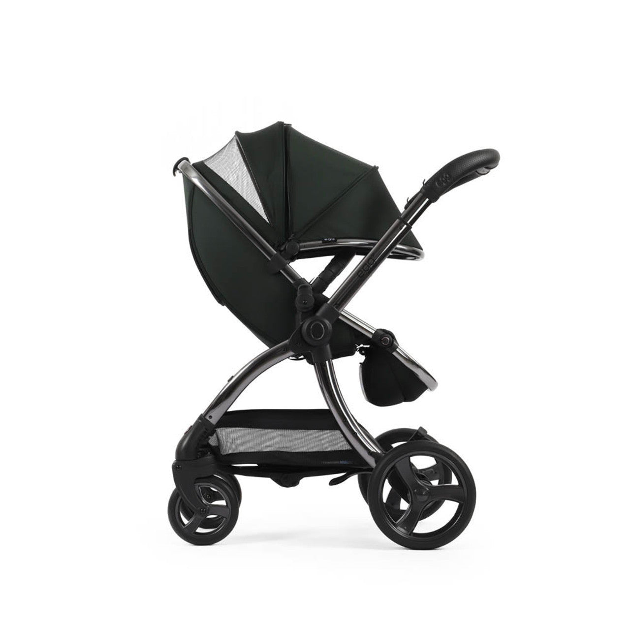 Egg® 3 Pushchair + Carrycot 2 in 1 Pram - Black Olive   