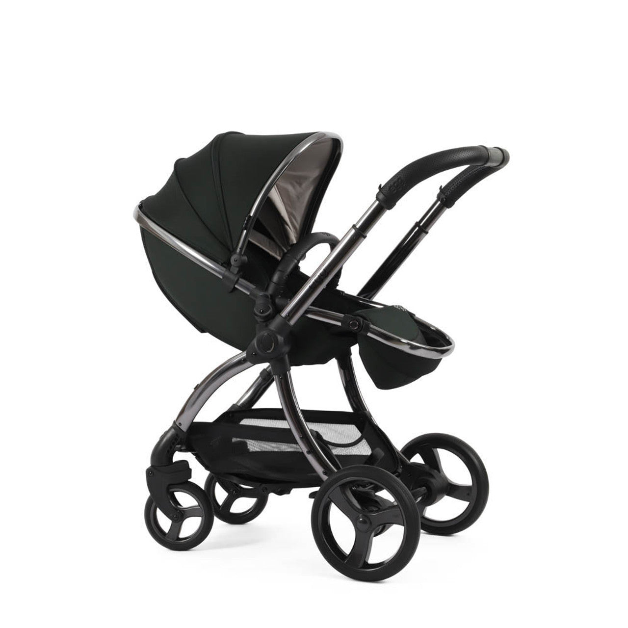 Egg® 3 Pushchair + Carrycot 2 in 1 Pram - Black Olive   