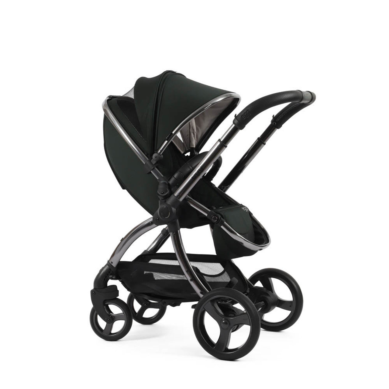 Egg® 3 Pushchair + Carrycot 2 in 1 Pram - Black Olive   