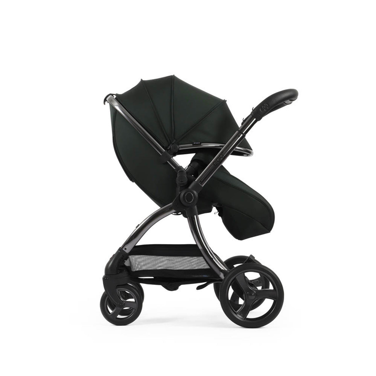 Egg® 3 Pushchair + Carrycot 2 in 1 Pram - Black Olive   