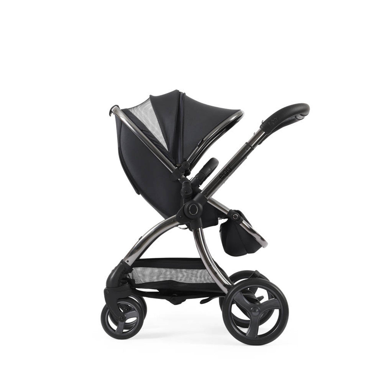 Egg® 3 Pushchair + Carrycot 2 in 1 Pram - Carbonite   