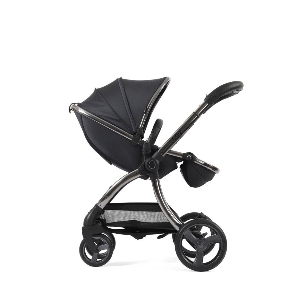 Egg® 3 Pushchair + Carrycot 2 in 1 Pram - Carbonite   