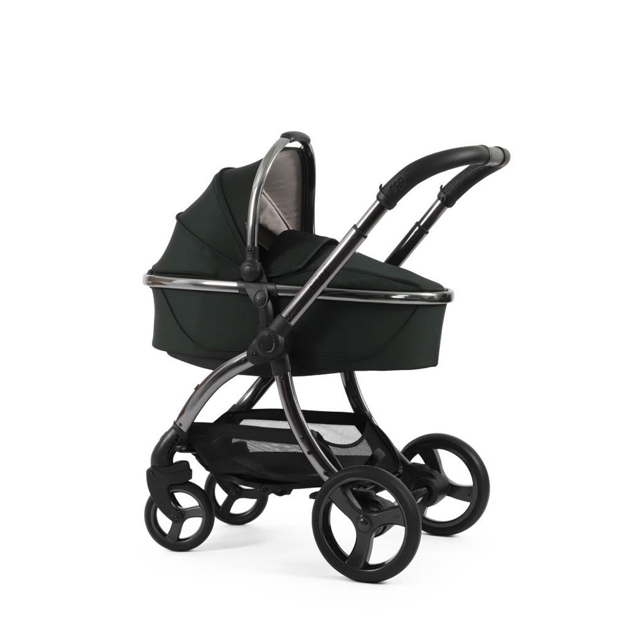 Egg® 3 Pushchair + Carrycot 2 in 1 Pram - Black Olive   