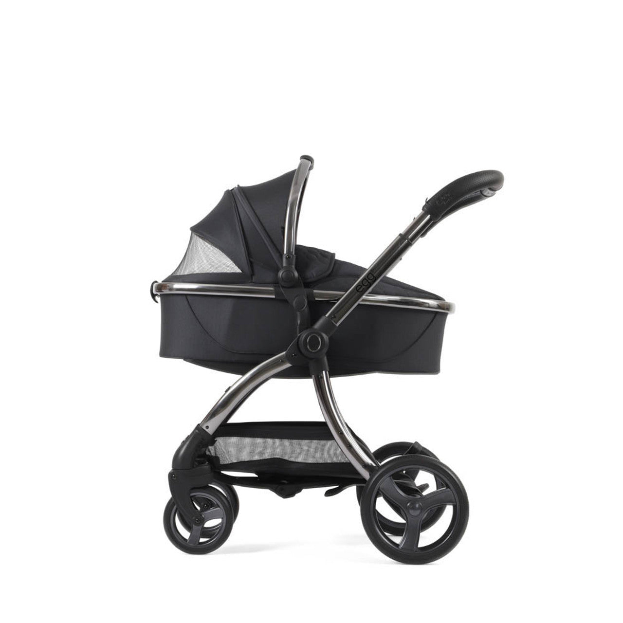 Egg® 3 Pushchair + Carrycot 2 in 1 Pram - Carbonite   