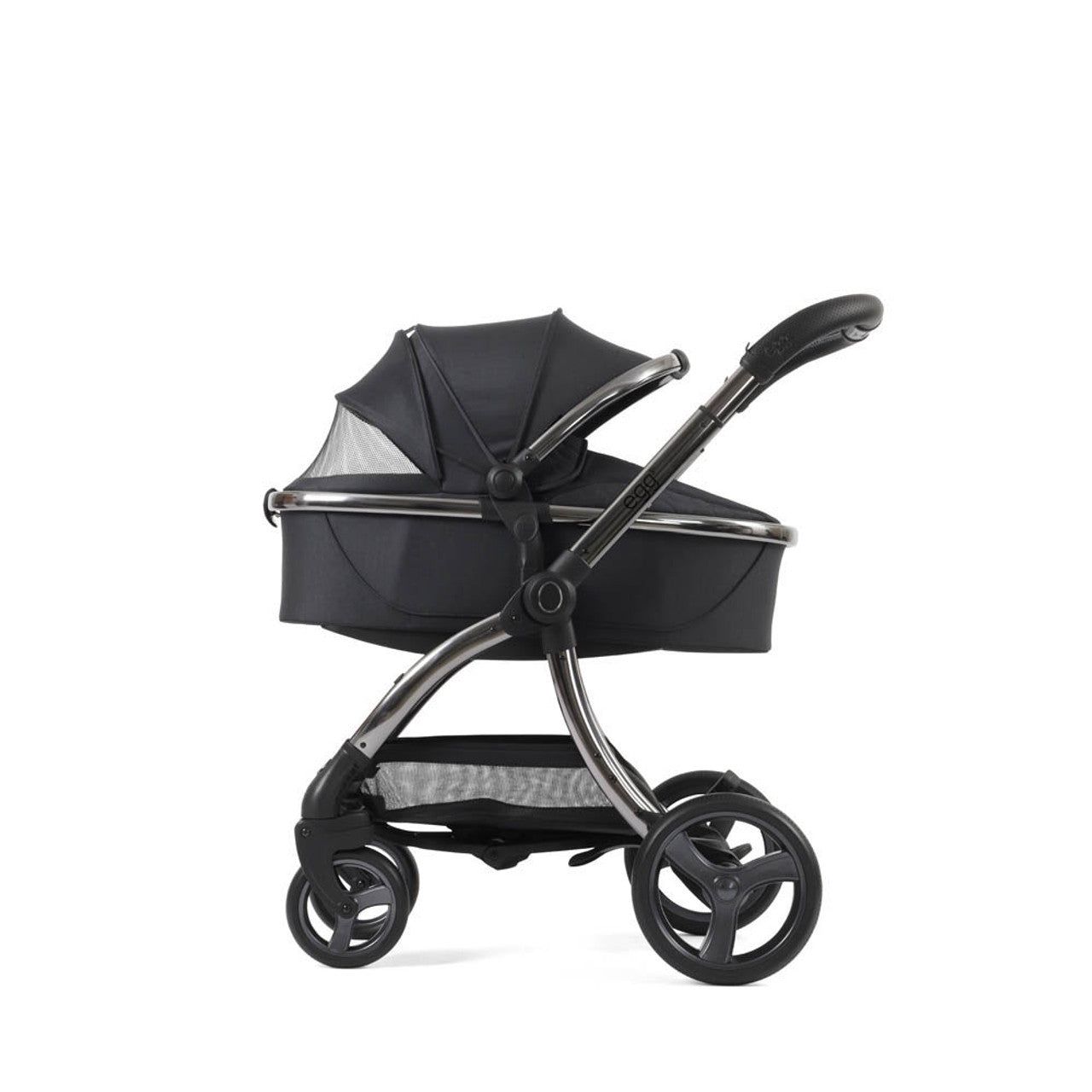 Egg® 3 Pushchair + Carrycot 2 in 1 Pram - Carbonite   