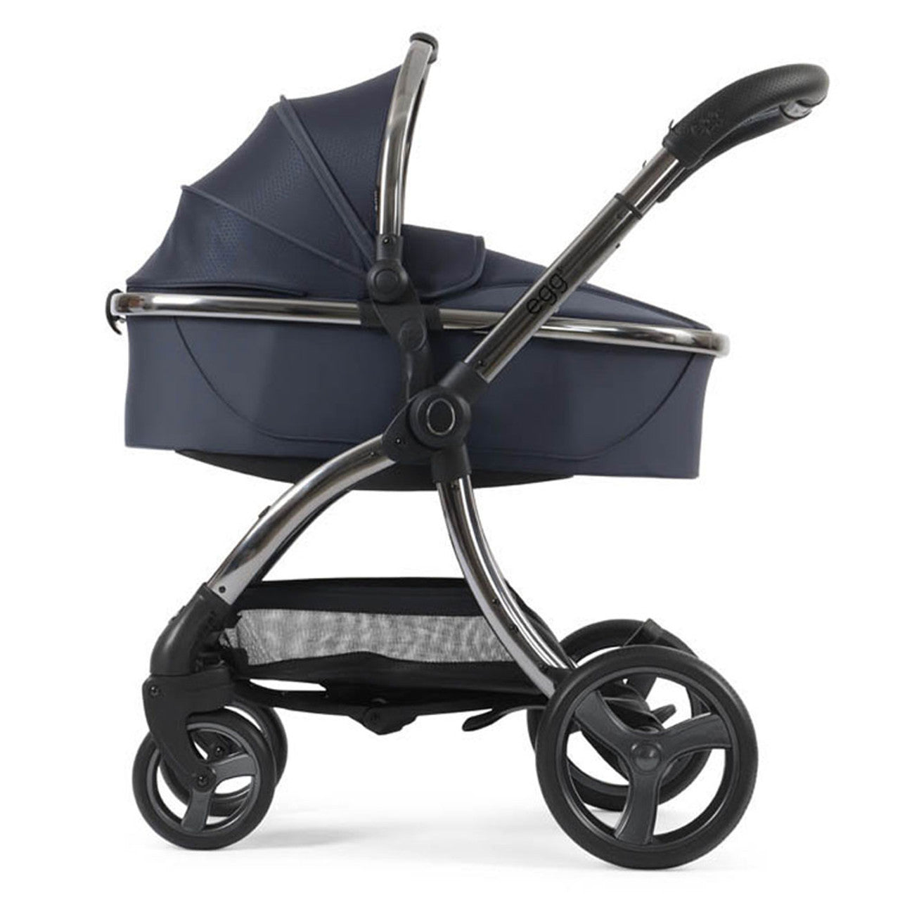 Egg 3 Pushchair Carrycot 2 in 1 Pram Celestial Black