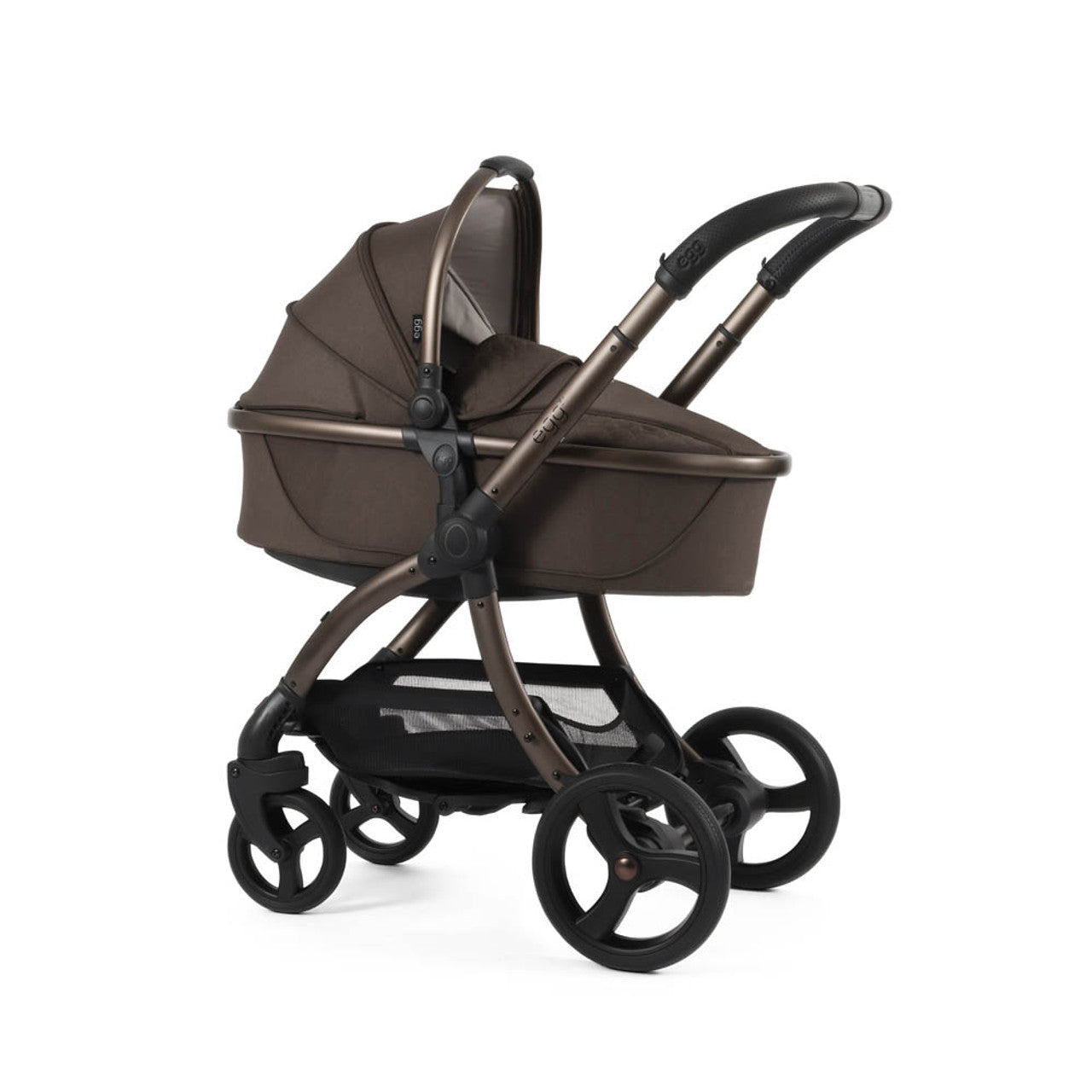 Egg® 3 Pushchair + Carrycot 2 in 1 Pram - Chocolate Velvet