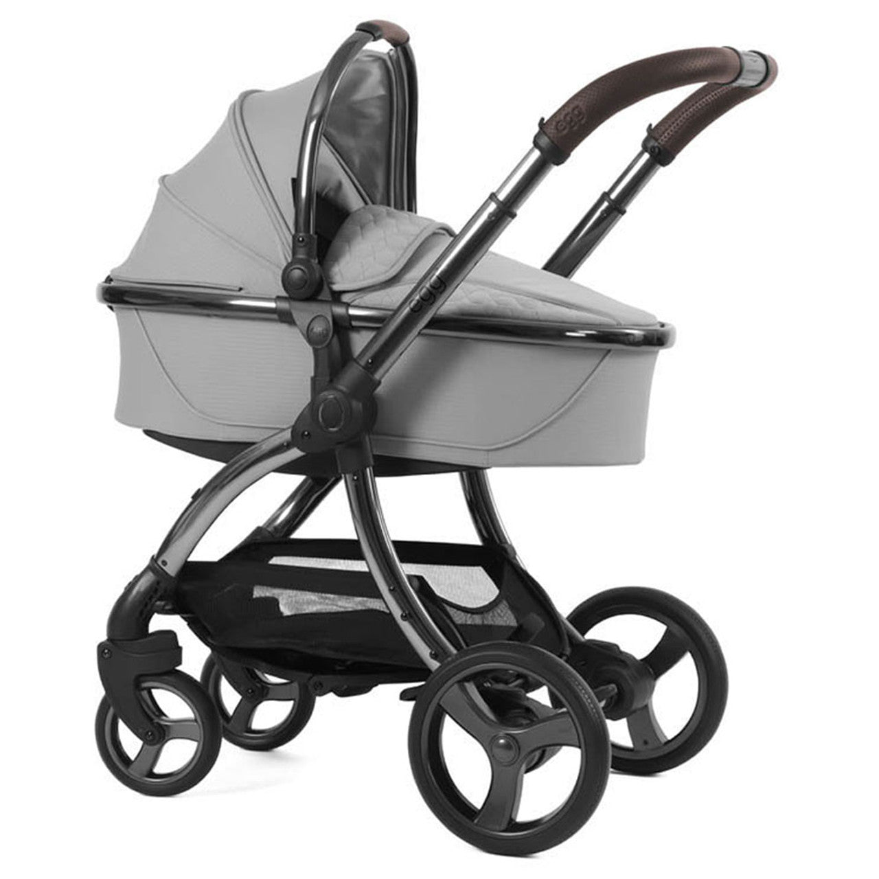 Egg® 3 Pushchair + Carrycot 2 in 1 Pram - Glacier   