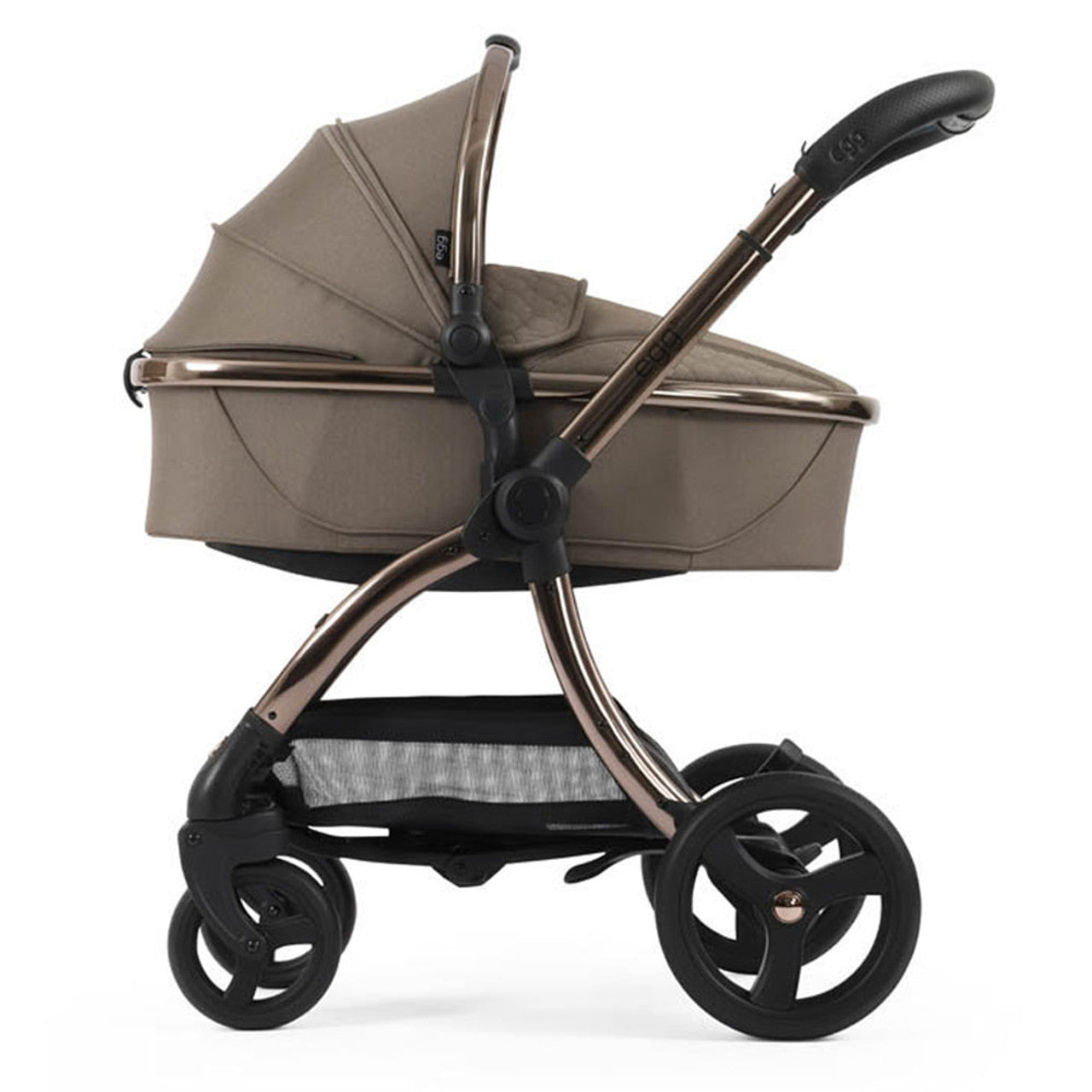 Egg® 3 Pushchair + Carrycot 2 in 1 Pram - Mink   