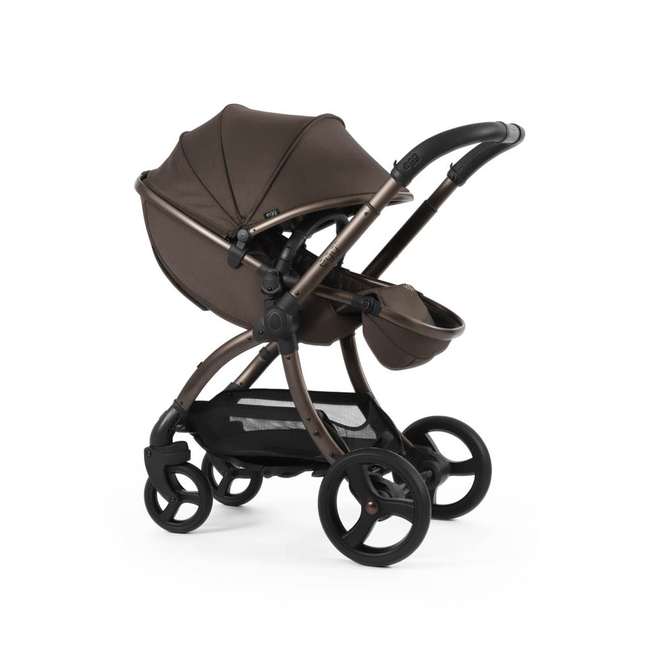 Egg® 3 Pushchair + Carrycot 2 in 1 Pram - Chocolate Velvet