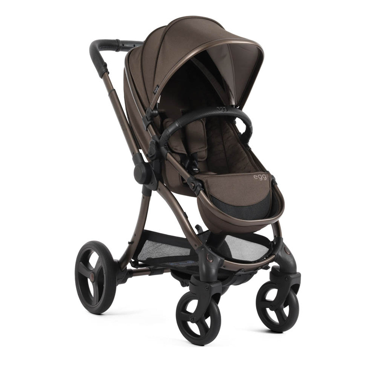 Egg® 3 Pushchair + Carrycot 2 in 1 Pram - Chocolate Velvet