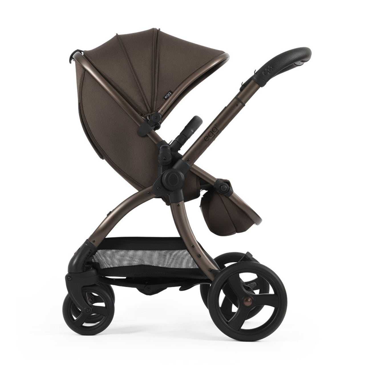 Egg® 3 Pushchair + Carrycot 2 in 1 Pram - Chocolate Velvet