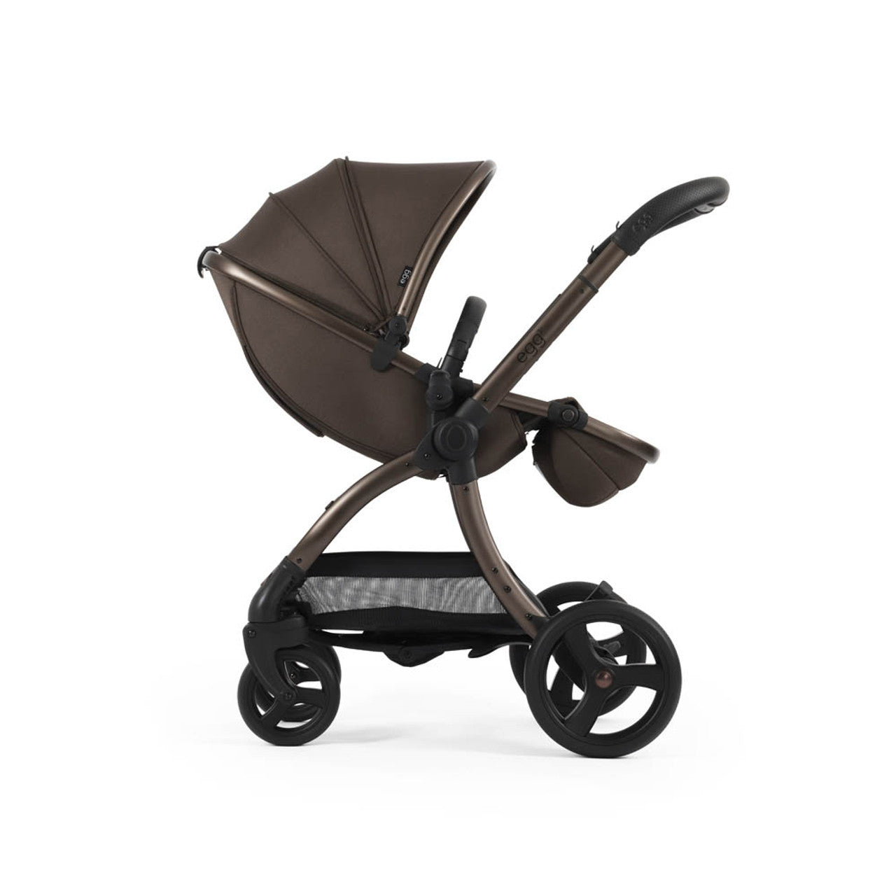 Egg® 3 Pushchair + Carrycot 2 in 1 Pram - Chocolate Velvet