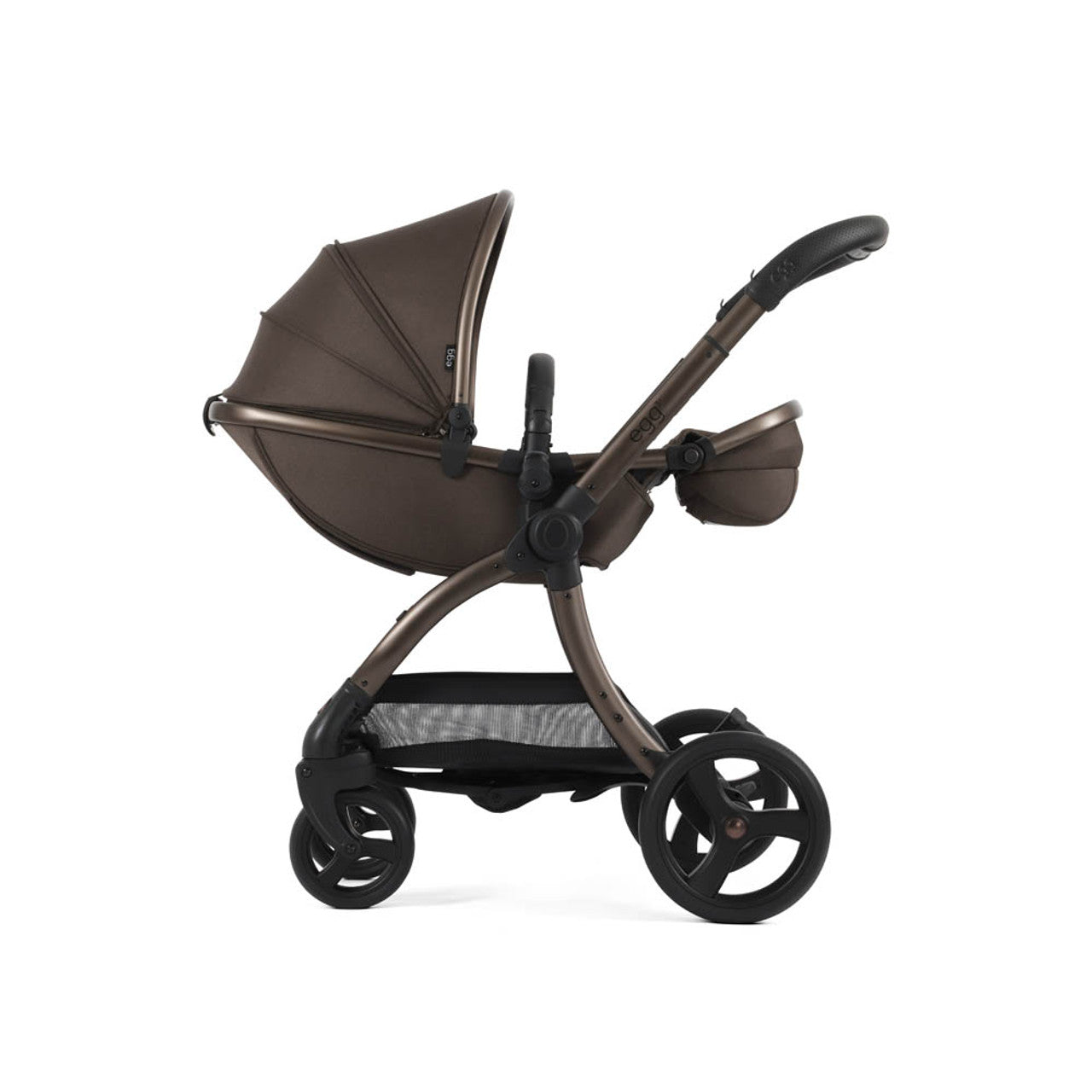 Egg® 3 Pushchair + Carrycot 2 in 1 Pram - Chocolate Velvet