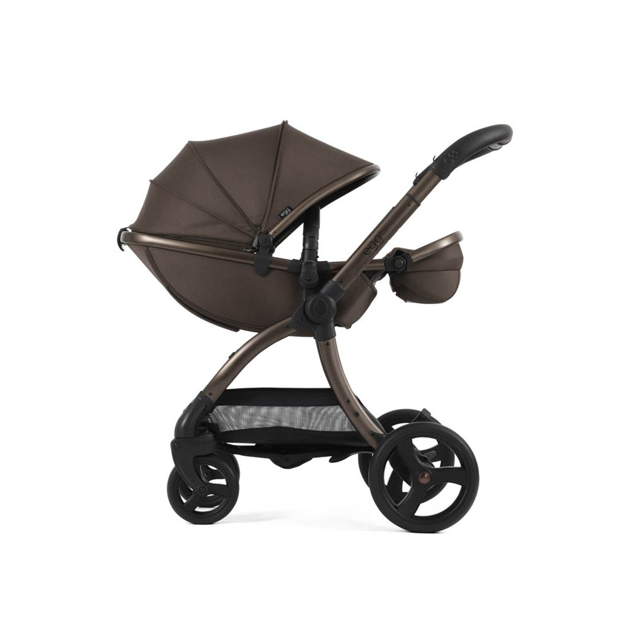 Egg® 3 Pushchair + Carrycot 2 in 1 Pram - Chocolate Velvet