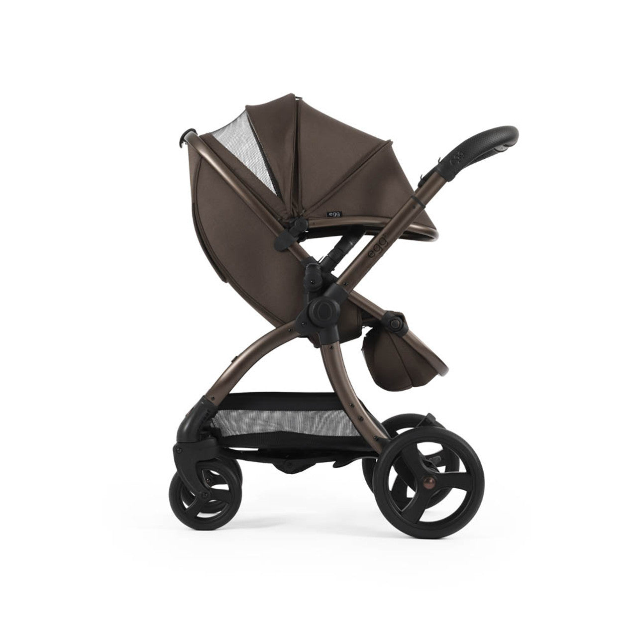 Egg® 3 Pushchair + Carrycot 2 in 1 Pram - Chocolate Velvet