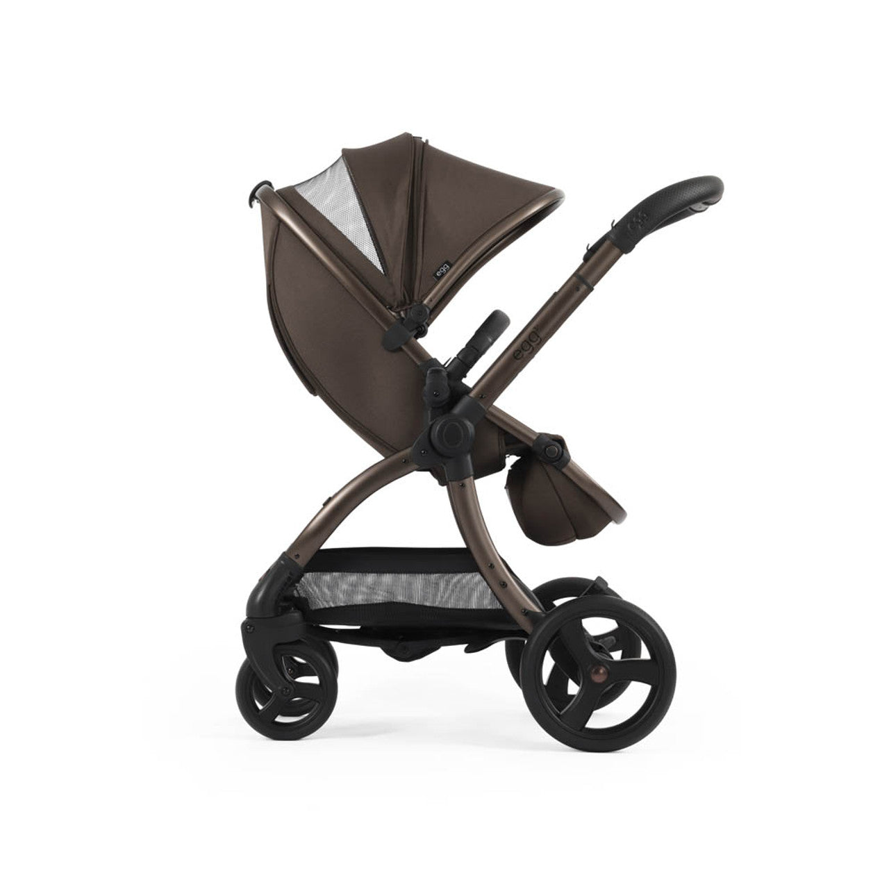 Egg® 3 Pushchair + Carrycot 2 in 1 Pram - Chocolate Velvet