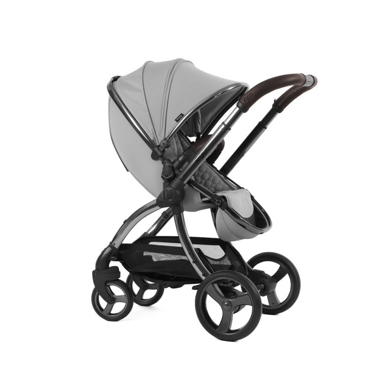 Egg® 3 Pushchair + Carrycot 2 in 1 Pram - Glacier   