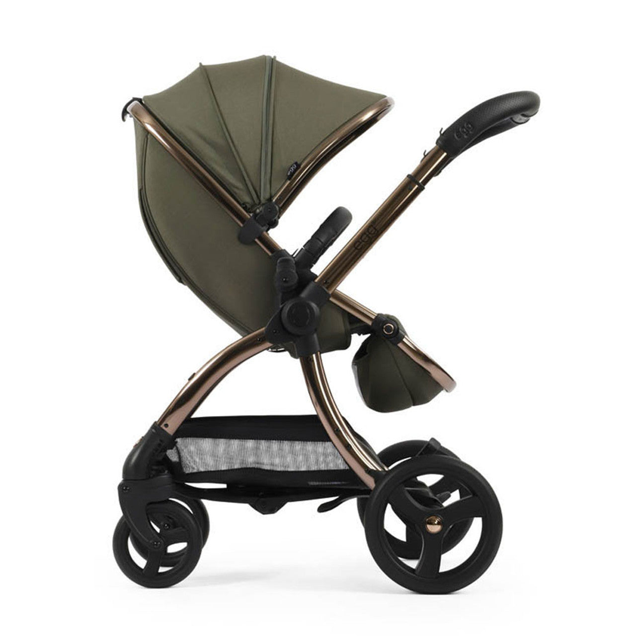 Egg® 3 Pushchair + Carrycot 2 in 1 Pram - Hunter Green   