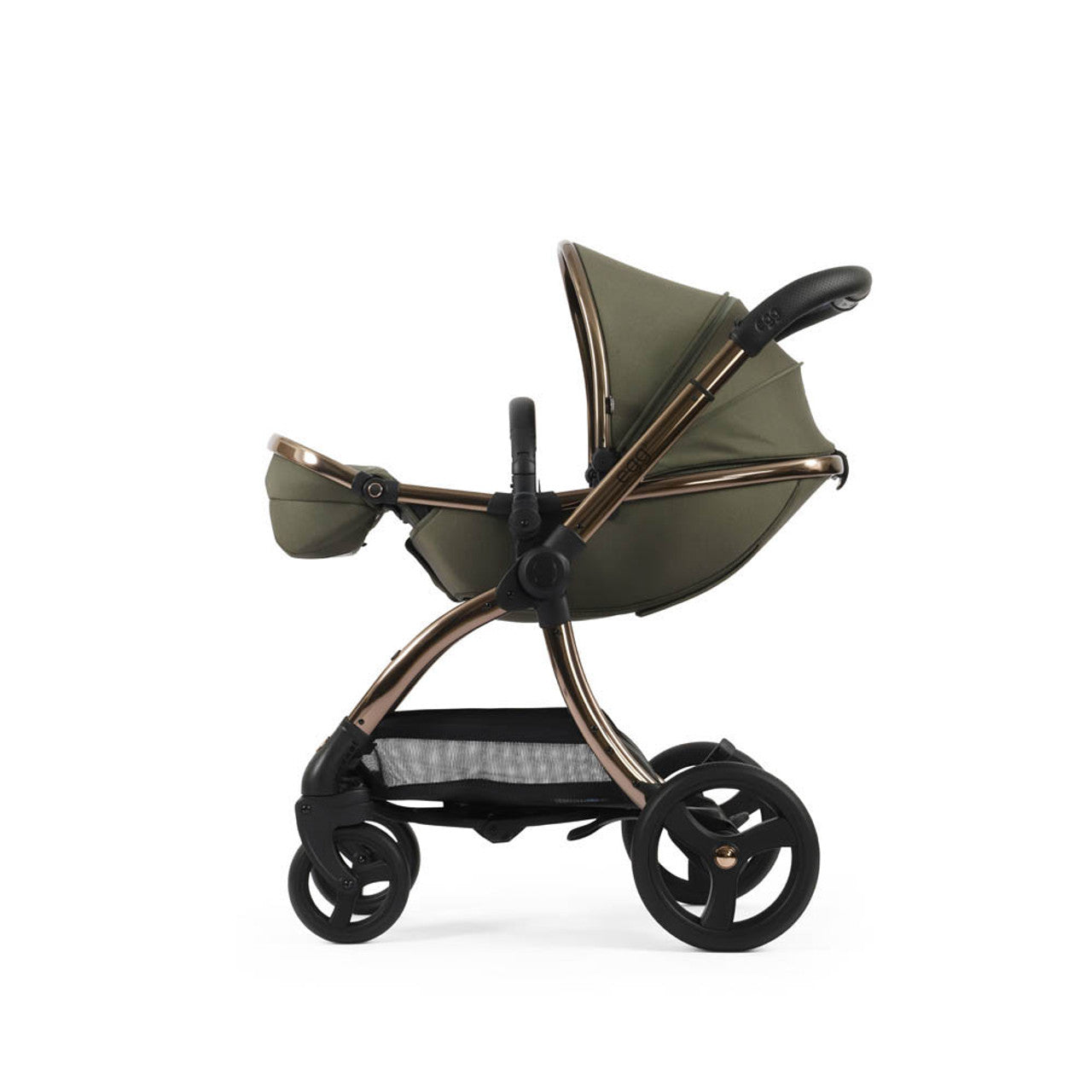 Egg® 3 Pushchair + Carrycot 2 in 1 Pram - Hunter Green   