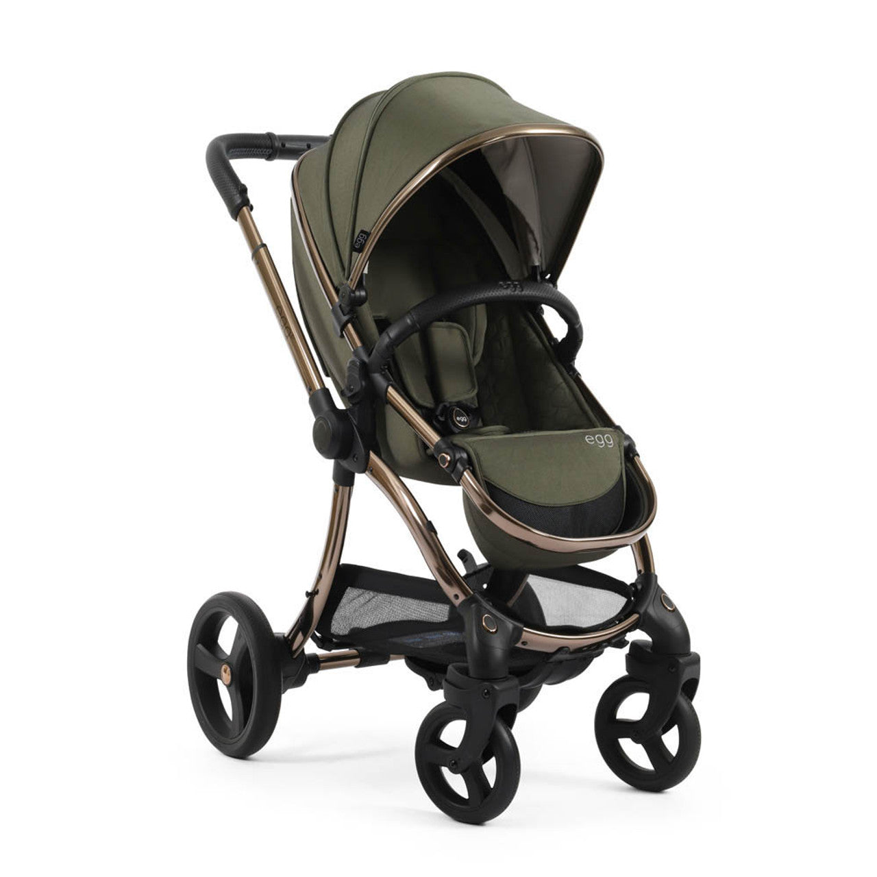 Egg® 3 Pushchair + Carrycot 2 in 1 Pram - Hunter Green   