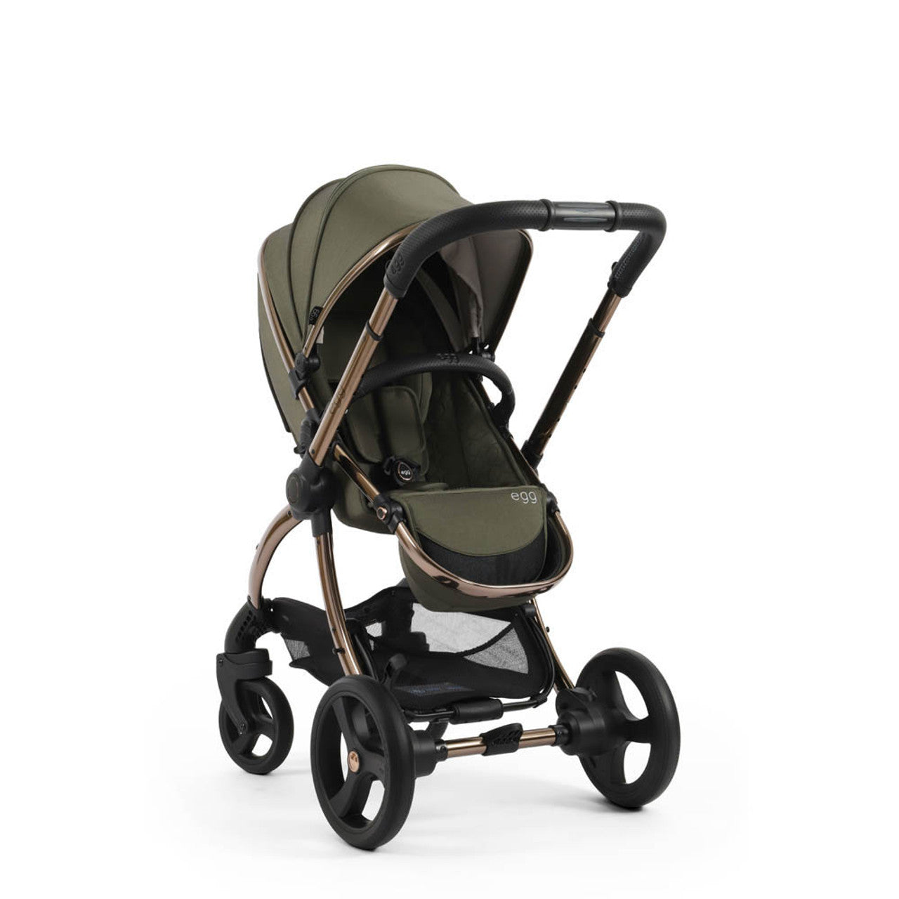 Egg® 3 Pushchair + Carrycot 2 in 1 Pram - Hunter Green   